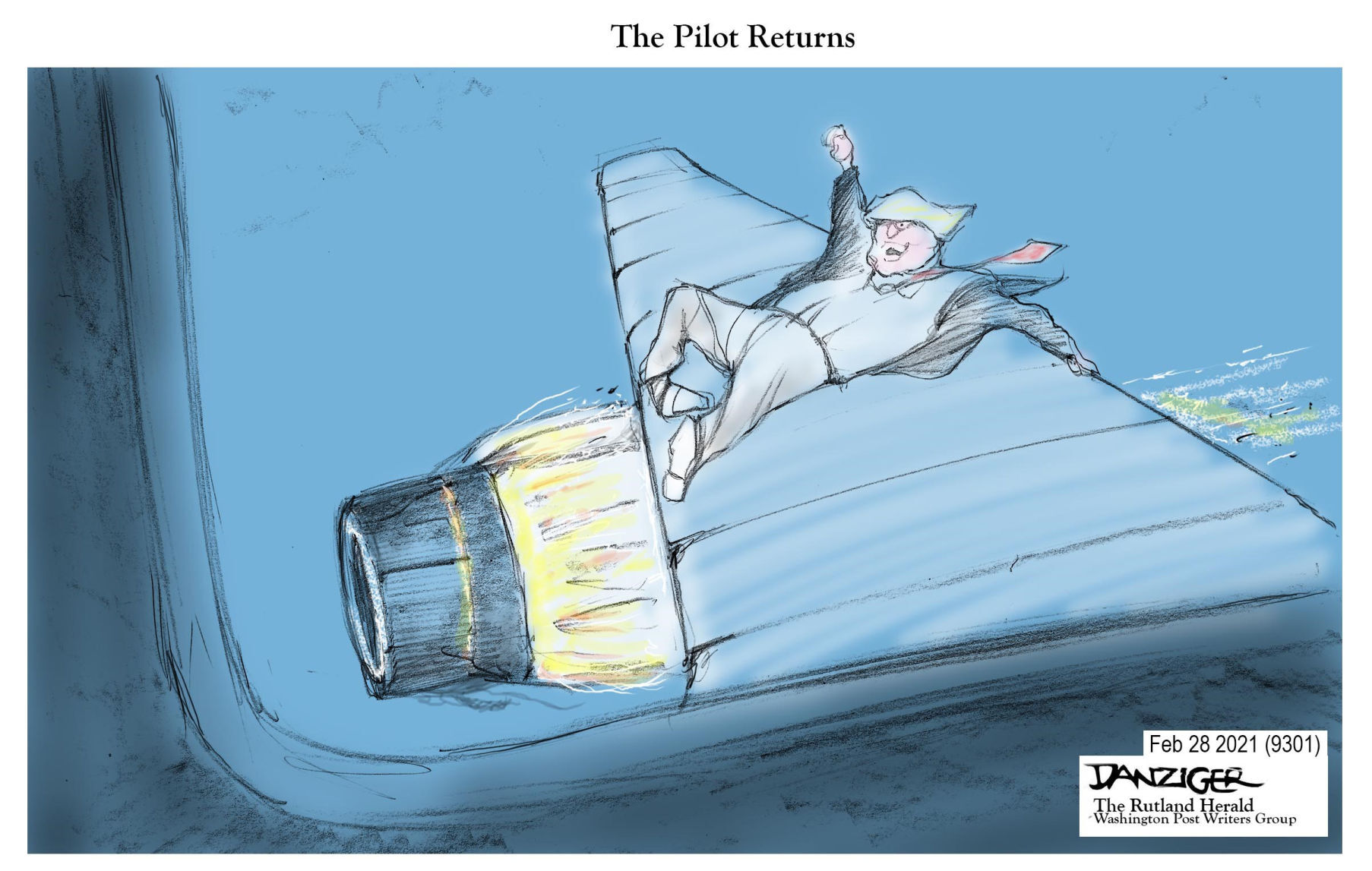 Jeff Danziger cartoon